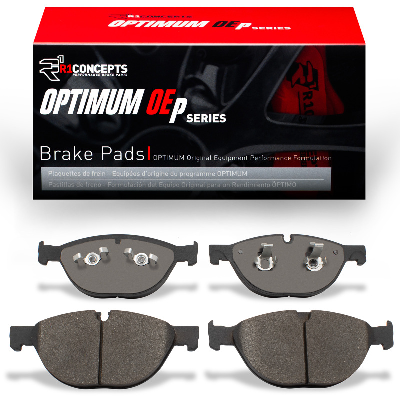 Jaguar XF Brake Pads - Front - R1 Concepts - Optimum OE - `10-`24